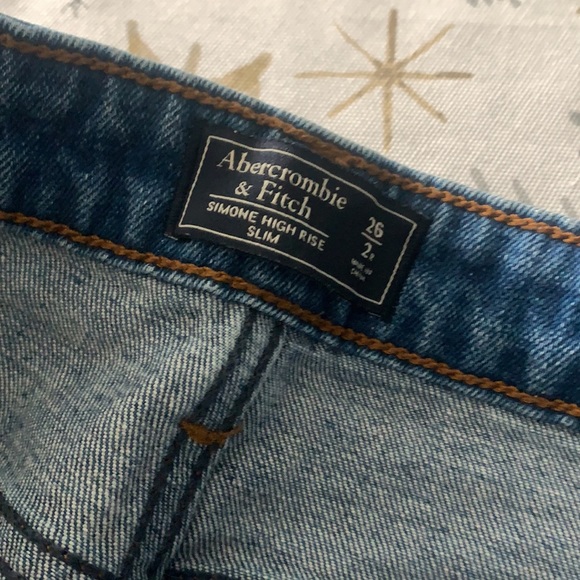 DONATED ❌Abercrombie & Fitch, Art Embellished Jean - Picture 8 of 14